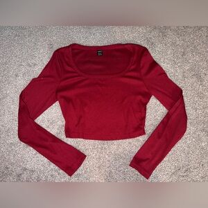 Long Sleeve Crop Top